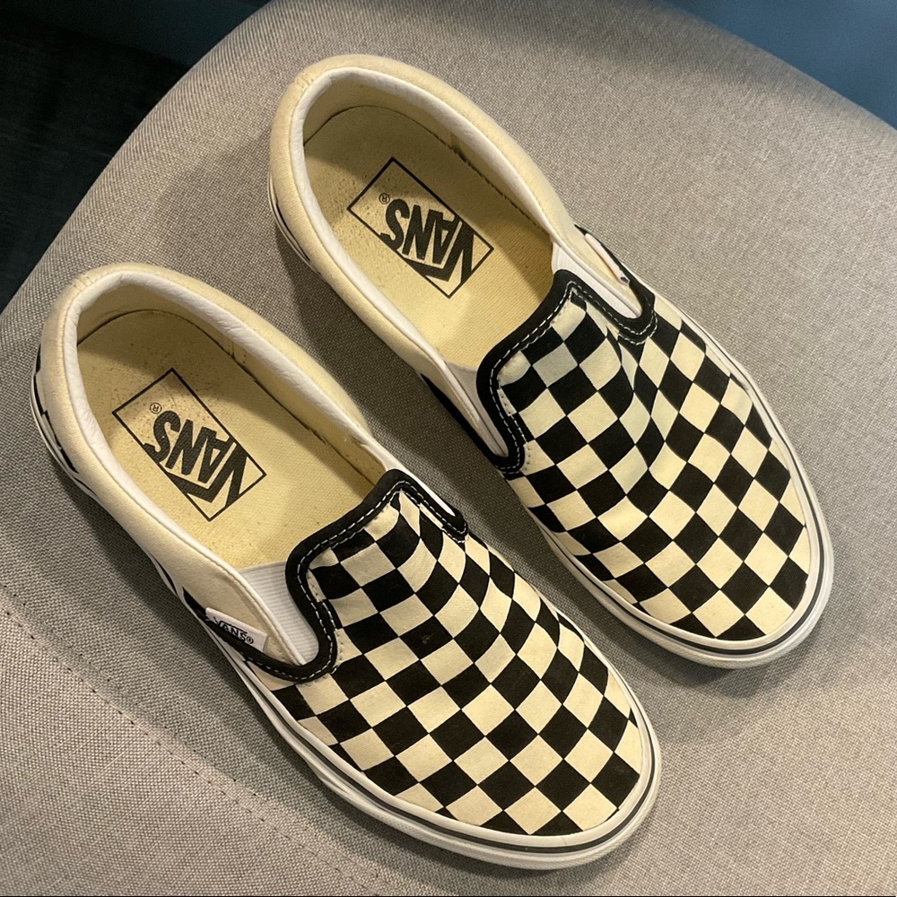 Vans Classic Slip-On checkerboard black and white